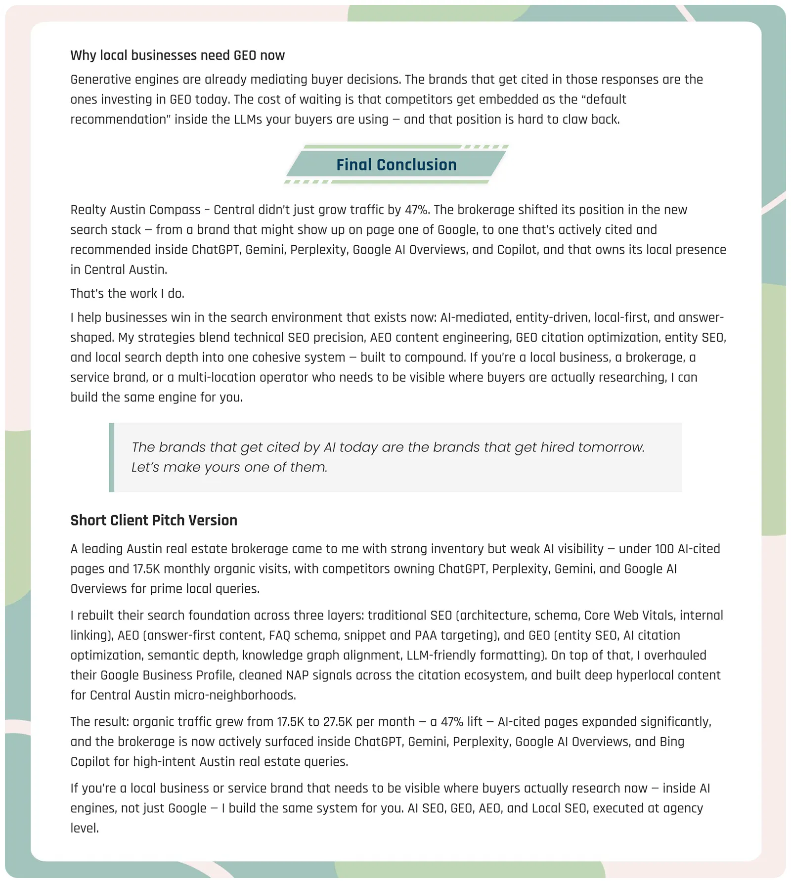 case study